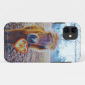 Valentijn hartpaard Case-Mate iPhone case (Achterkant (horizontaal))