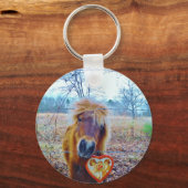 Valentijn hartpaard sleutelhanger (Voorkant)