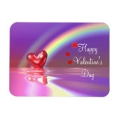 Valentijn hartreflecties magneet (Horizontaal)