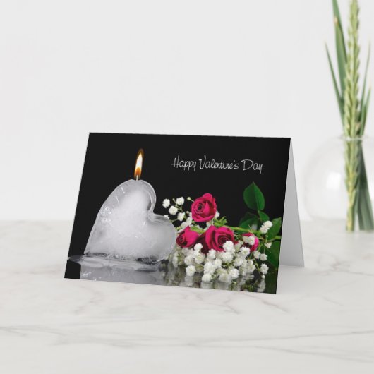 Valentijn hartsmelting feestdagen kaart (Voorkant)