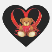 Valentijn Hartstickers Hart Sticker