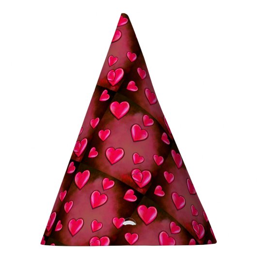 Valentijn Heart Art Feesthoedjes (Rechts)