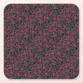 Valentijn Heart Art Kartonnen Onderzetters (Voorkant)