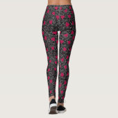 Valentijn Heart Art Leggings (Achterkant)