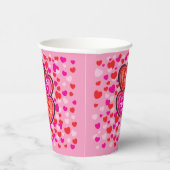 Valentijn Heart Balloons Paper Party Cup Papieren Bekers (Rechts)