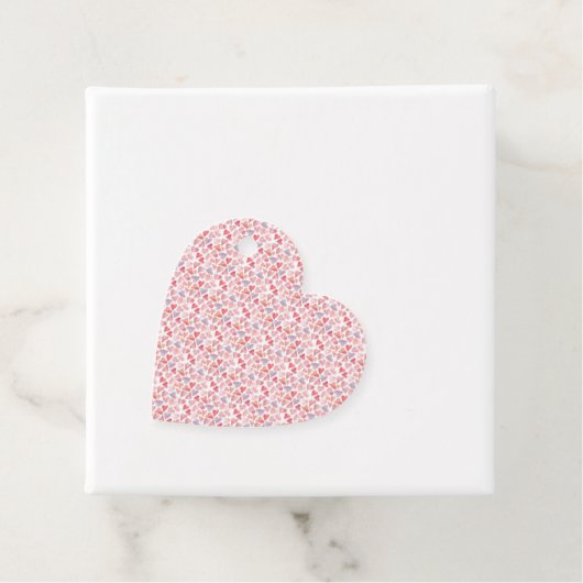 Valentijn Heart Gift Label (In situ)