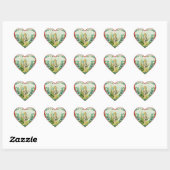 Valentijn Heart Hart Sticker (Vel)