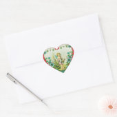 Valentijn Heart Hart Sticker (Envelop)