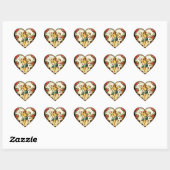 Valentijn Heart Hart Sticker (Vel)
