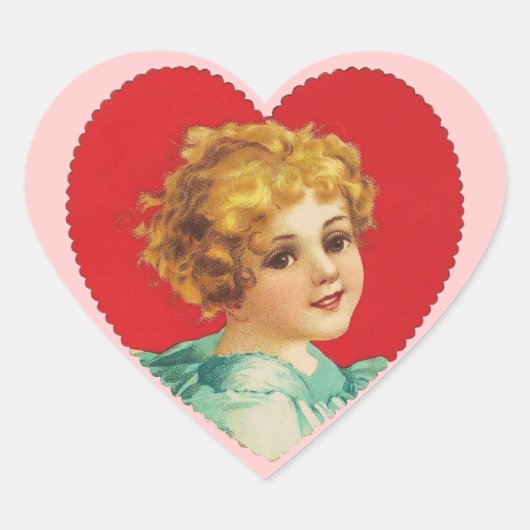  Valentijn Heart Hart Sticker (Voorkant)