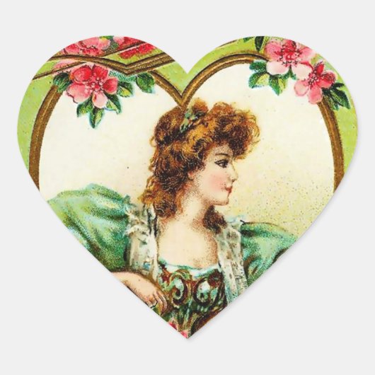  Valentijn Heart Hart Sticker (Voorkant)