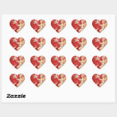  Valentijn Heart Hart Sticker (Vel)