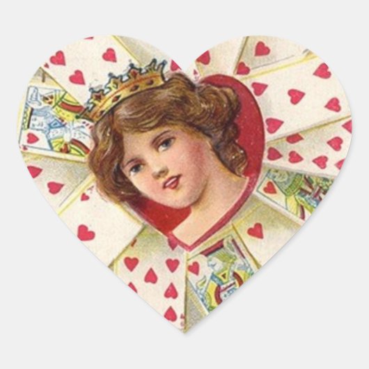  Valentijn Heart Hart Sticker (Voorkant)