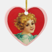  Valentijn Heart Keramisch Ornament (Voorkant)
