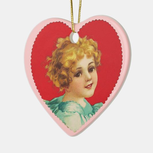  Valentijn Heart Keramisch Ornament (Links)