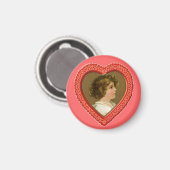 Valentijn Heart Magneet (Voorkant / Achterkant)