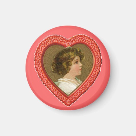 Valentijn Heart Magneet (Voorkant)