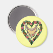  Valentijn Heart Magneet (Voorkant / Achterkant)