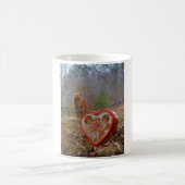 Valentijn Heart Miniatuur brown Horse Koffiemok (Center)