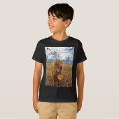 Valentijn Heart Miniatuur brown Horse T-shirt (Voorkant volledig)
