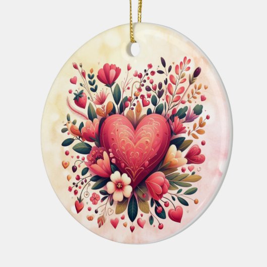 Valentijn Heart Ornament (Links)
