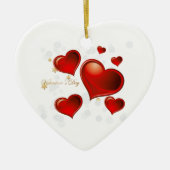 Valentijn Heart Ornament (Voorkant)