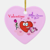 Valentijn Heart Ornament (Voorkant)