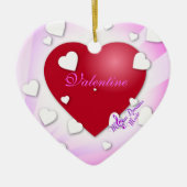 Valentijn Heart Ornament (Voorkant)