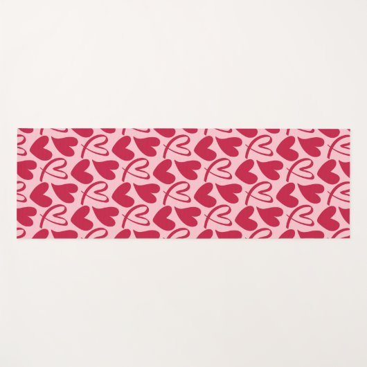 Valentijn Heart Pattern Gift, jongens meisjes en K Yogamat (Voorkant (horizontaal))