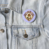 Valentijn Heart Ronde Button 5,7 Cm (In situ)