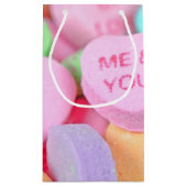 Valentijn Heart Snoep Klein Cadeauzakje (Achterkant)