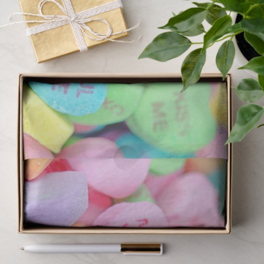 Valentijn Heart Snoep Tissuepapier (Geschenk)