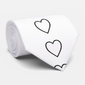 VALENTIJN HEART STROPDAS (Opgerold)
