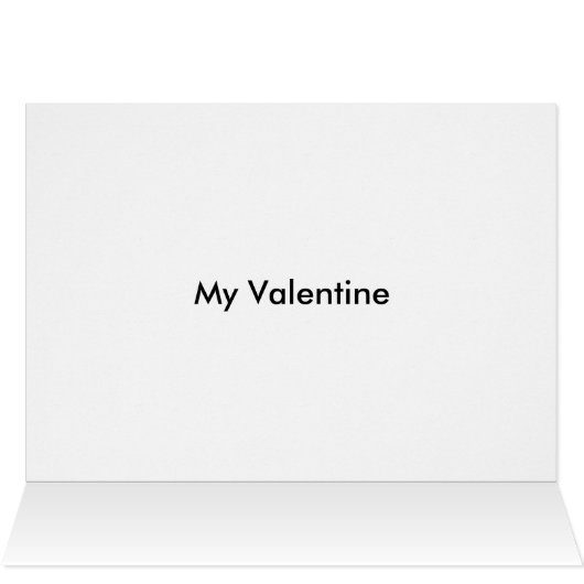 Valentijn Heart Sugar Cookies Afbeelding Kaart (Binnen Horizontaal (Boven))