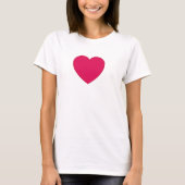 Valentijn Heart T-shirt (Voorkant)
