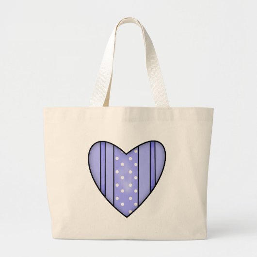 Valentijn Heart T-shirts en cadeaus Grote Tote Bag (Voorkant)