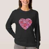 Valentijn Heart Women's T-Shirt (Voorkant)