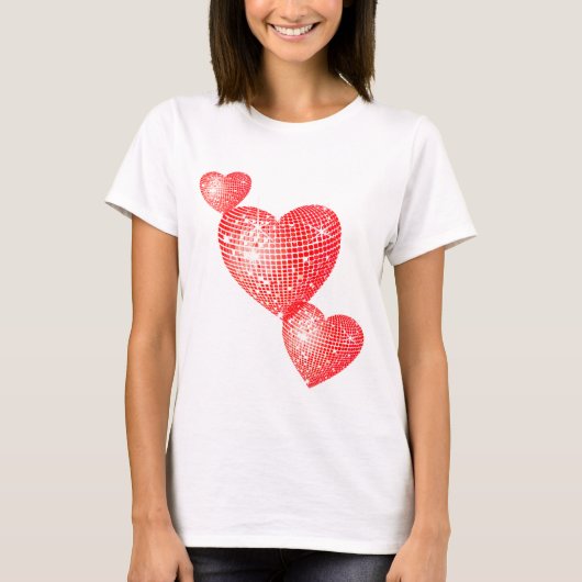 Valentijn Heart Women's T-Shirt (Voorkant)