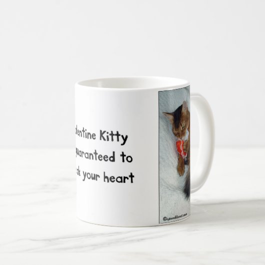 Valentijn Heartbreaker Kat Mok (Voorkant rechts)