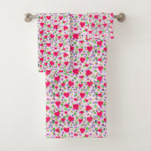 Valentijn Hearts Bad Handdoek (Insitu)