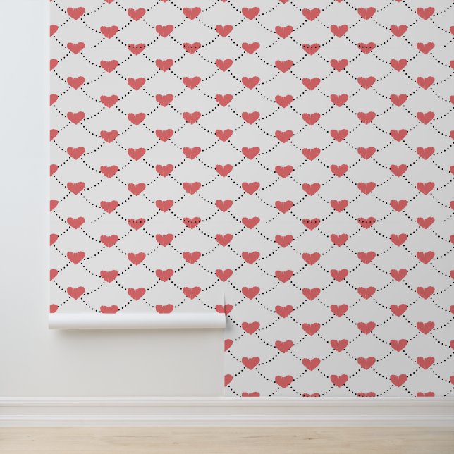 Valentijn Hearts Behang (Applicatie)