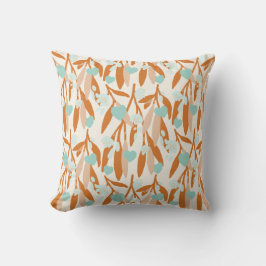 Valentijn Hearts Branches Flowers Love Pattern Kussen