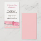 Valentijn Hearts Bridal Registry Kaart (Voorkant / Achterkant)