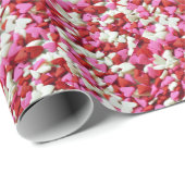 Valentijn Hearts Cadeaupapier (Rol Hoek)