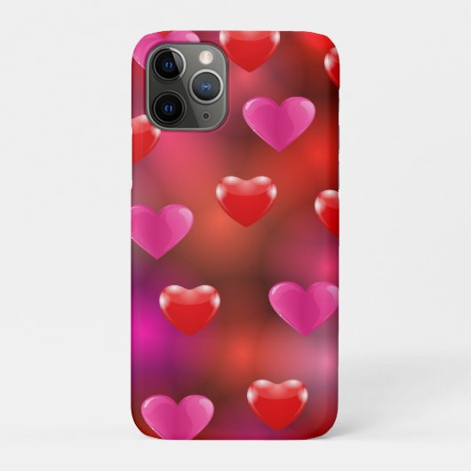 Valentijn Hearts Case-Mate iPhone Case (Achterkant)