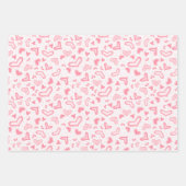 Valentijn Hearts-collectie Inpakpapier Vel (Voorkant 2)