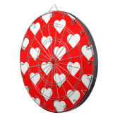 Valentijn Hearts Dartbord (Voorkant Rechts)