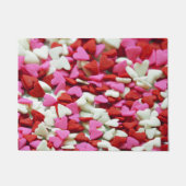 Valentijn Hearts Deurmat (Voorkant)