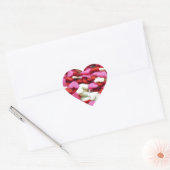 Valentijn Hearts Hart Sticker (Envelop)