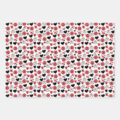 Valentijn Hearts Inpakpapier Vel (Voorkant 3)